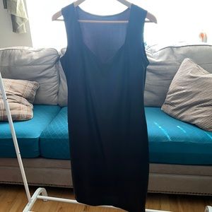 Faux Leather Bodycon Dress